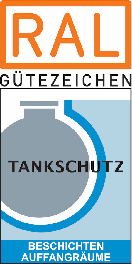 Gütesiegel Tankschutz Beschichten Auffangräume 